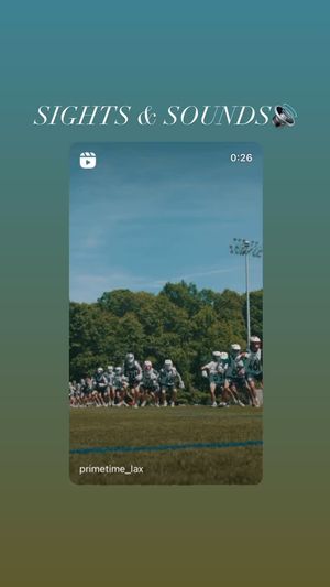 Video post by @PrimeTimeLacrosse on Facebook