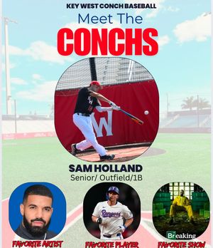 Image post by @keywestconchbaseball on Instagram