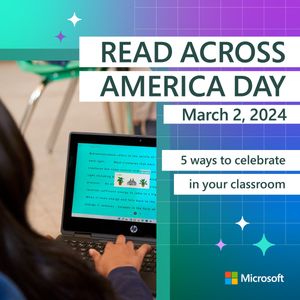 Image post by @MicrosoftEDU on Twitter/X