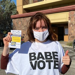 Image post by @babevote on Instagram