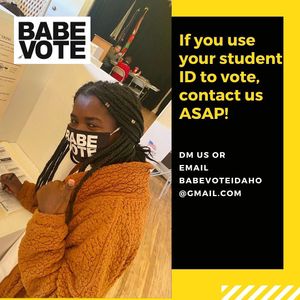 Image post by @babevote on Instagram