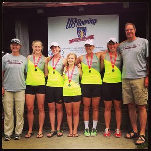 Image post by @gopher_rowing on Instagram