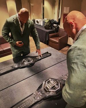 Image post by @therock on Instagram