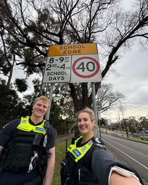 Image post by @victoriapolice on Instagram