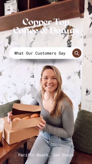Video post by @coppertopcoffee on Instagram
