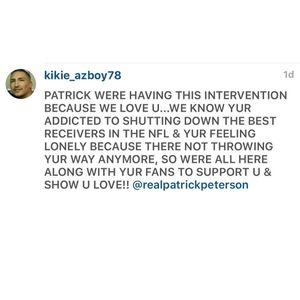 Image post by @realpatrickpeterson on Instagram