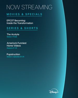 Image post by @DisneyPlus on Twitter/X