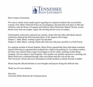 Image post by @tennstateu on Instagram