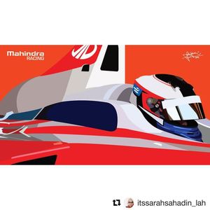 Image post by @mahindraracing on Instagram