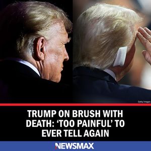 Image post by @NEWSMAX on Twitter/X