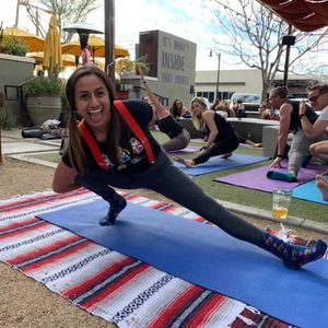 Image post by @yogapartylive on Instagram