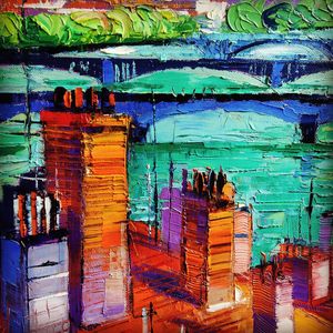 Image post by @monaedulescoart on Instagram