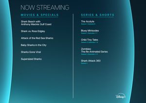 Image post by @DisneyPlus on Twitter/X