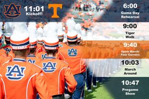 Image post by @auburnbands on Instagram