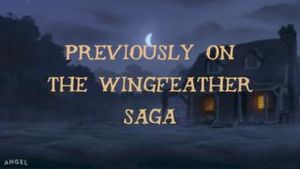 Image post by @WingfeatherSaga on Facebook