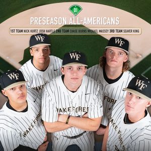 Image post by @WakeBaseball on Twitter/X