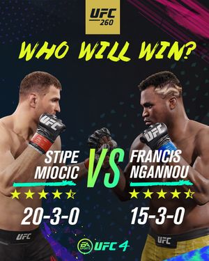 Image post by @easportsufc on Instagram