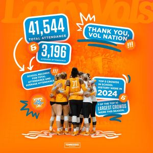 Image post by @vol_vball on Instagram
