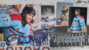 Image post by @NHLJets on Twitter/X