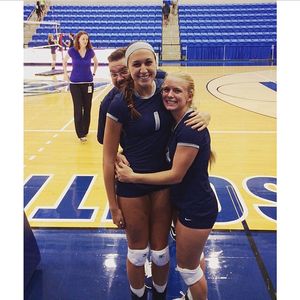 Image post by @nsu_vball on Instagram