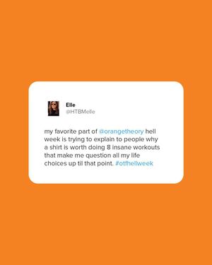 Image post by @orangetheory on Instagram