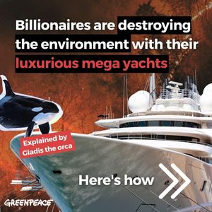 Image post by @greenpeaceusa on Instagram