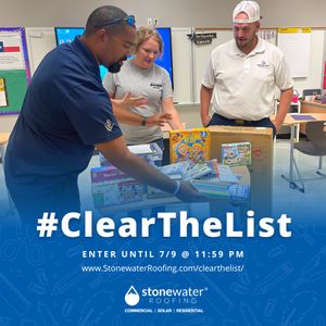 Image post by @stonewaterroofing on Instagram