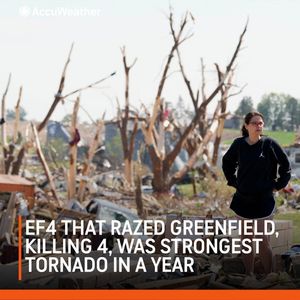 Image post by @accuweather on Instagram