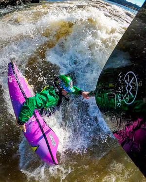 Image post by @nicktroutmankayak on Instagram