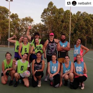 Image post by @netballaust on Instagram