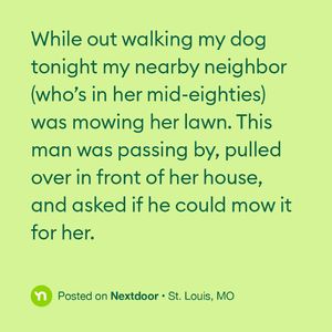 Image post by @nextdoor on Instagram