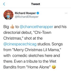 Image post by @chancetherapper on Instagram