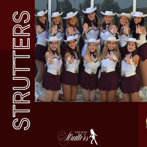 Image post by @txststrutters on Instagram