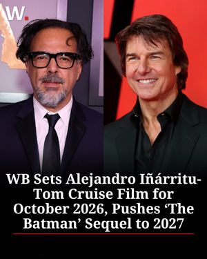 Image post by @thewrap on Instagram