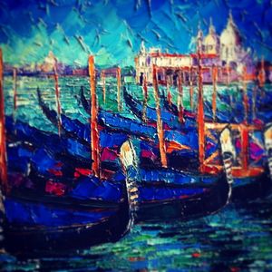 Image post by @monaedulescoart on Instagram