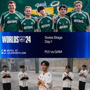Image post by @lolesports on Twitter/X