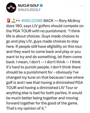 Image post by @ziregolf on Instagram