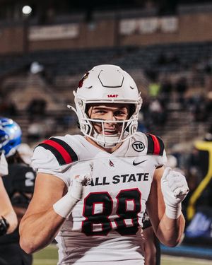 Image post by @ballstatefb on Instagram