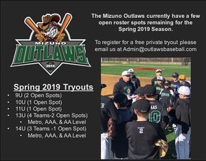 Image post by @ppoutlaws_baseball on Instagram