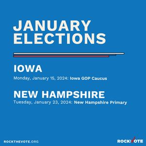 Image post by @rockthevote on Instagram