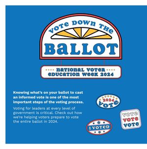 Image post by @rockthevote on Instagram