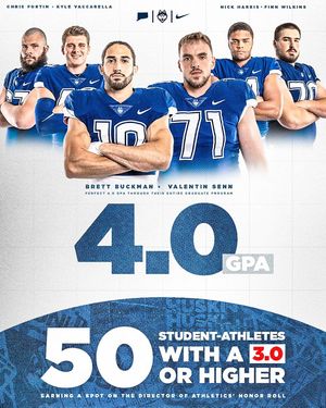 Image post by @UConnFootball on Twitter/X