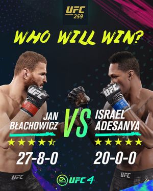 Image post by @easportsufc on Instagram