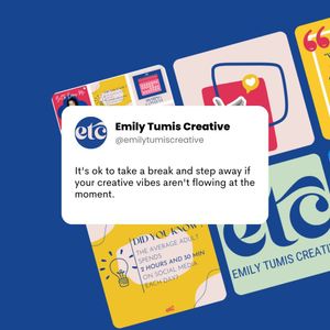 Image post by @emilytumiscreative on Instagram