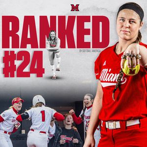 Image post by @miamioh_softball on Instagram
