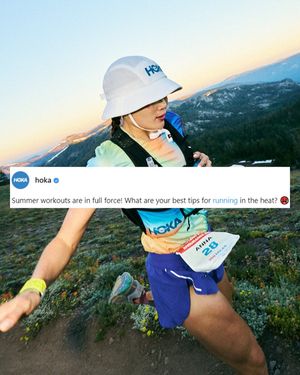 Image post by @hoka on Instagram