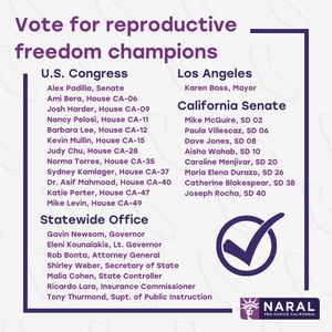 Image post by @reproforallca on Instagram
