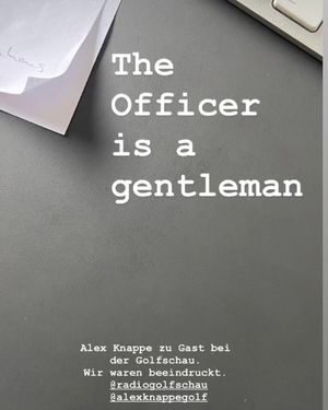 Image post by @alexknappegolf on Instagram