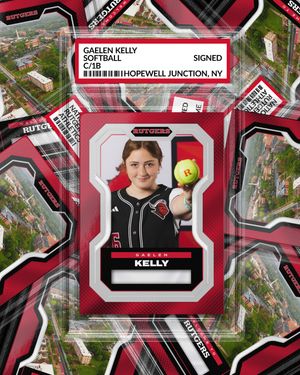Image post by @ru_softball on Instagram