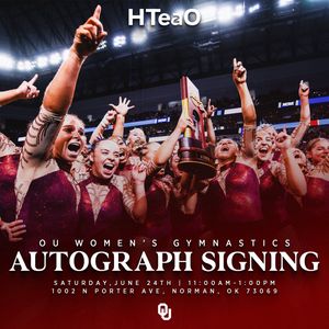 Image post by @OU_WGymnastics on Twitter/X